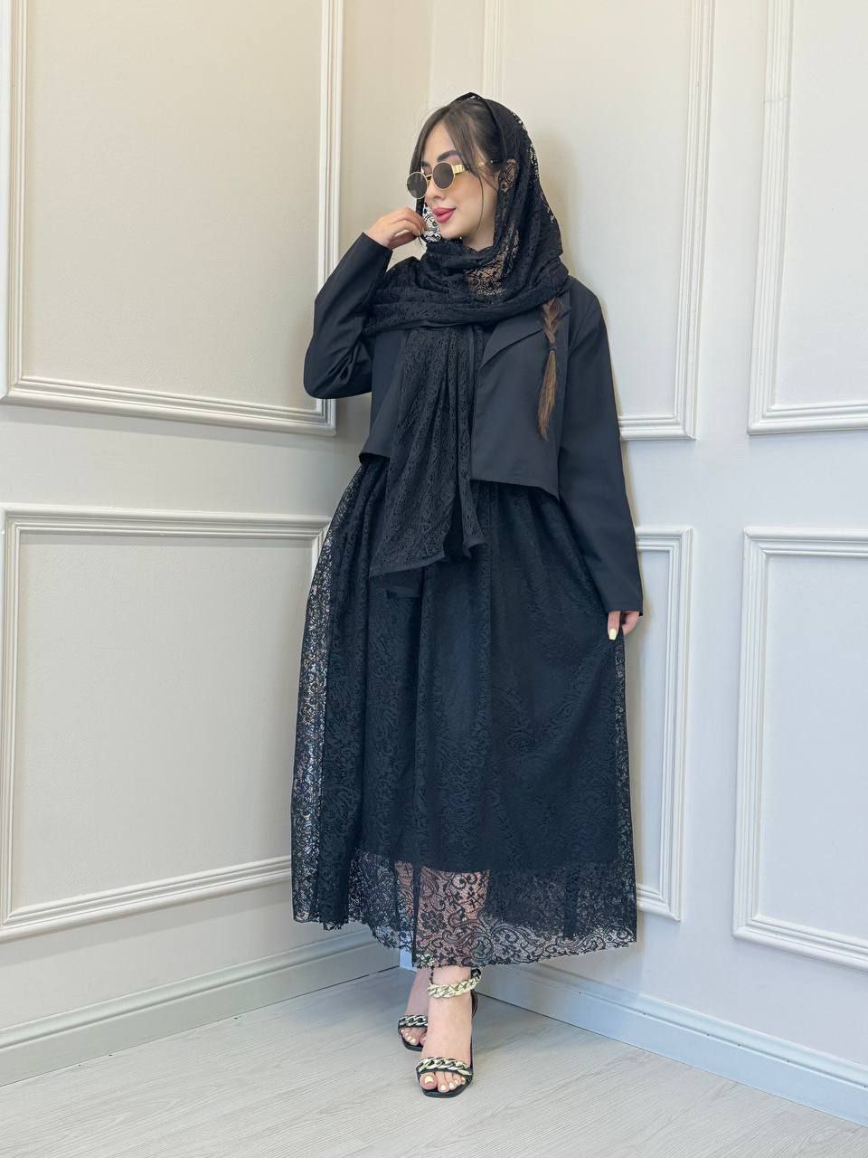 گالری سه تیکه مشکی